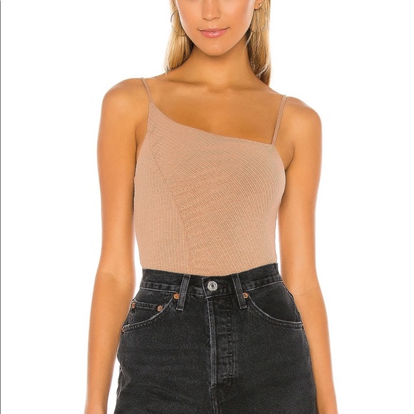 Lovers + Friends Donavan Bodysuit - Tan - Size S - Picture 1 of 4